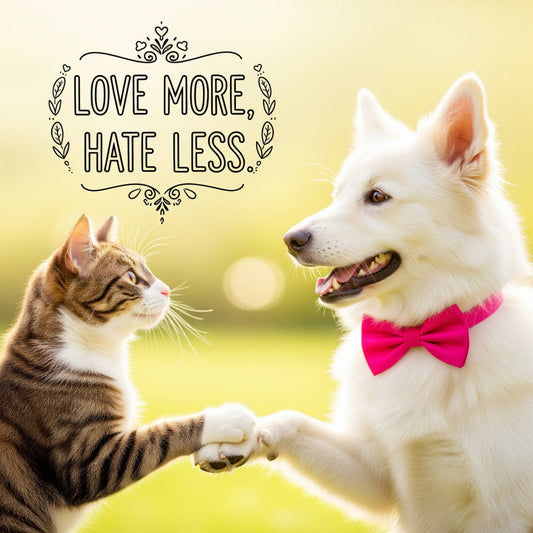 Love More, Hate Less - Vegas Custom Creations