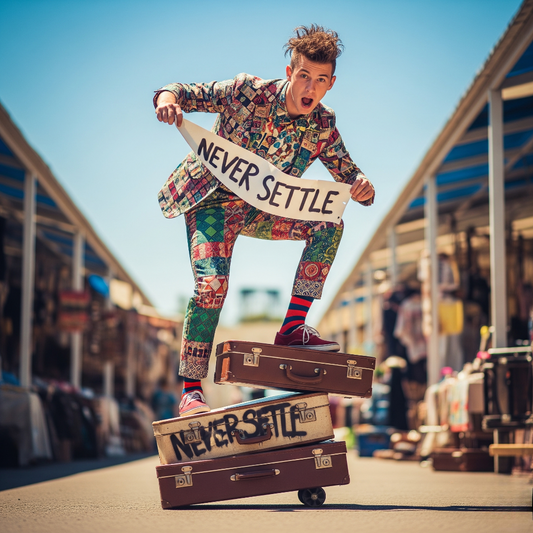Never Settle - Vegas Custom Creations