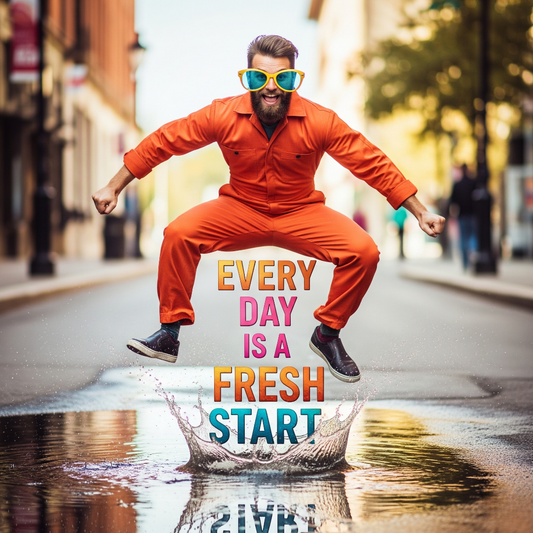 Every day is a fresh start - Vegas Custom Creations