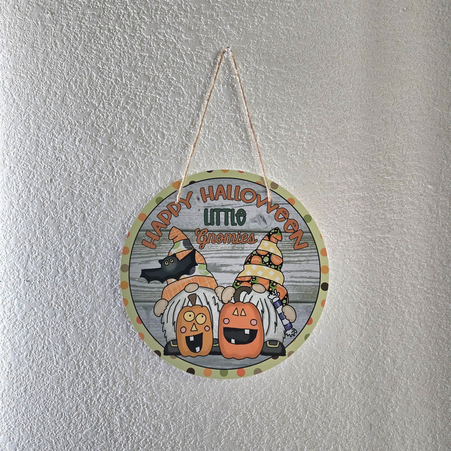 Round Ghoulishly Spooky Halloween Sign (Multiple Designs and Sizes Available) - Vegas Custom Creations