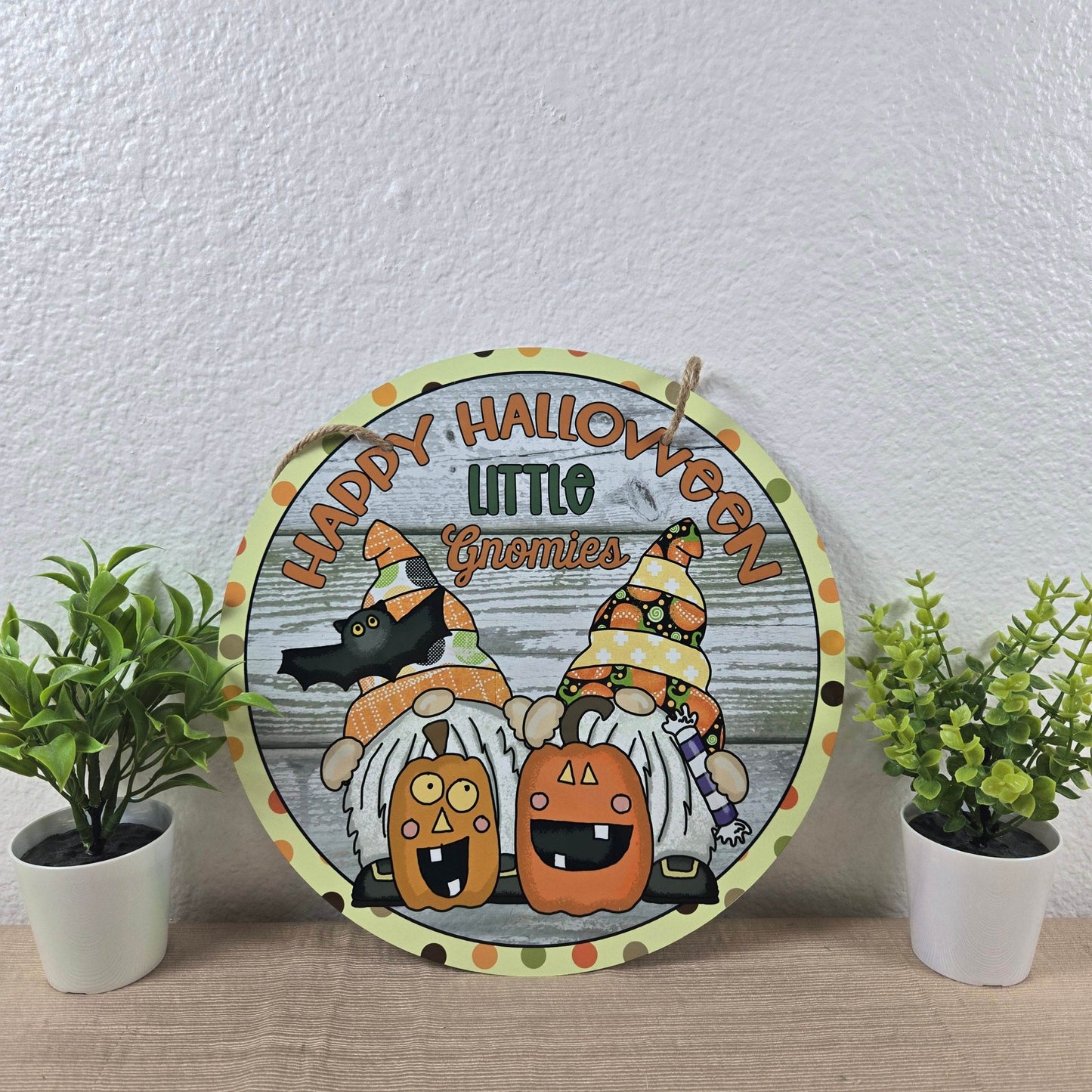 Round Ghoulishly Spooky Halloween Sign (Multiple Designs and Sizes Available) - Vegas Custom Creations