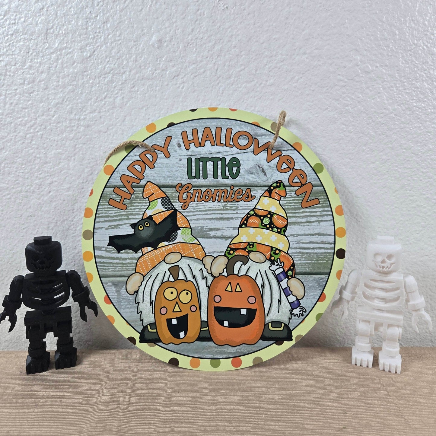 Round Ghoulishly Spooky Halloween Sign (Multiple Designs and Sizes Available) - Vegas Custom Creations