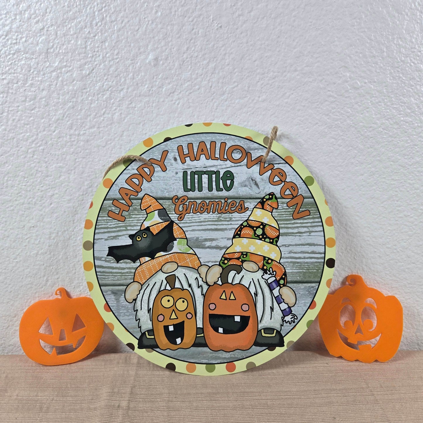 Round Ghoulishly Spooky Halloween Sign (Multiple Designs and Sizes Available) - Vegas Custom Creations