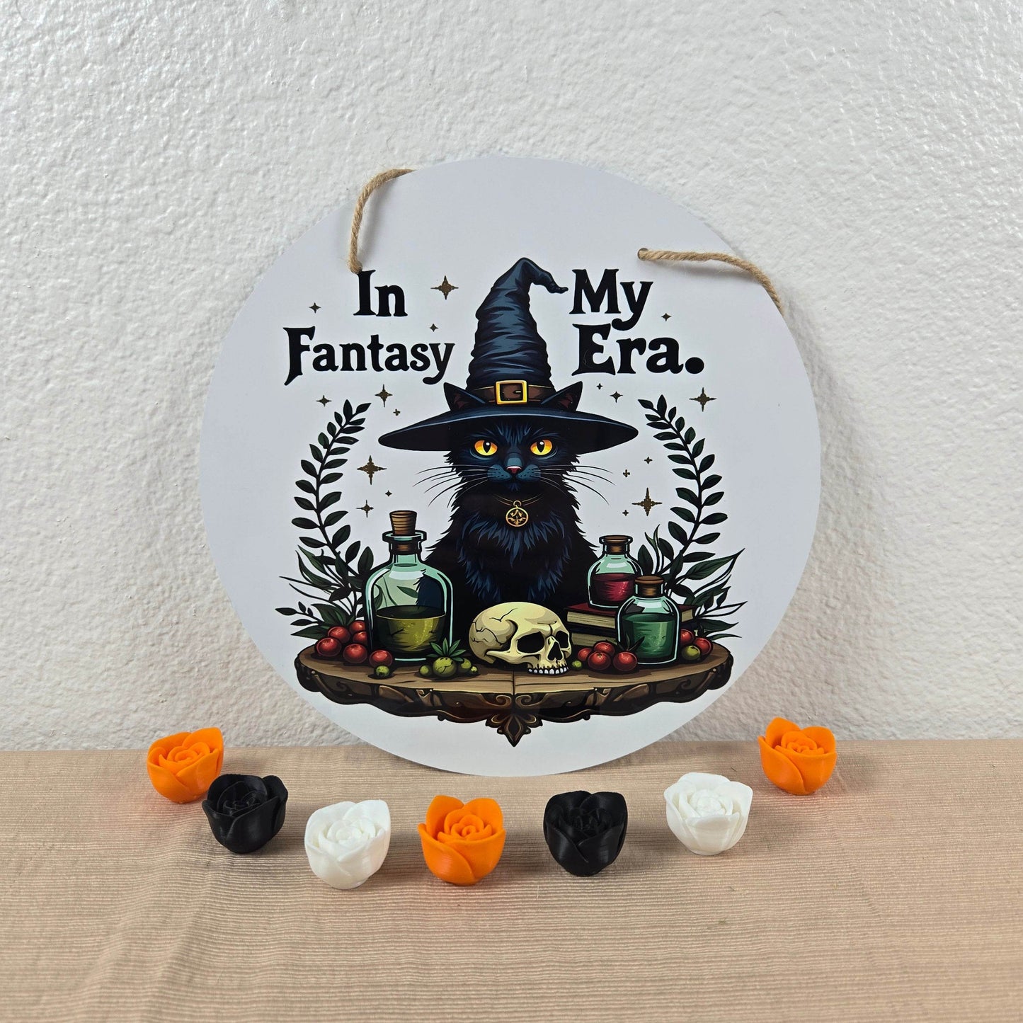 Round Spooktacular Halloween Sign (Multiple Designs and Sizes Available) - Vegas Custom Creations