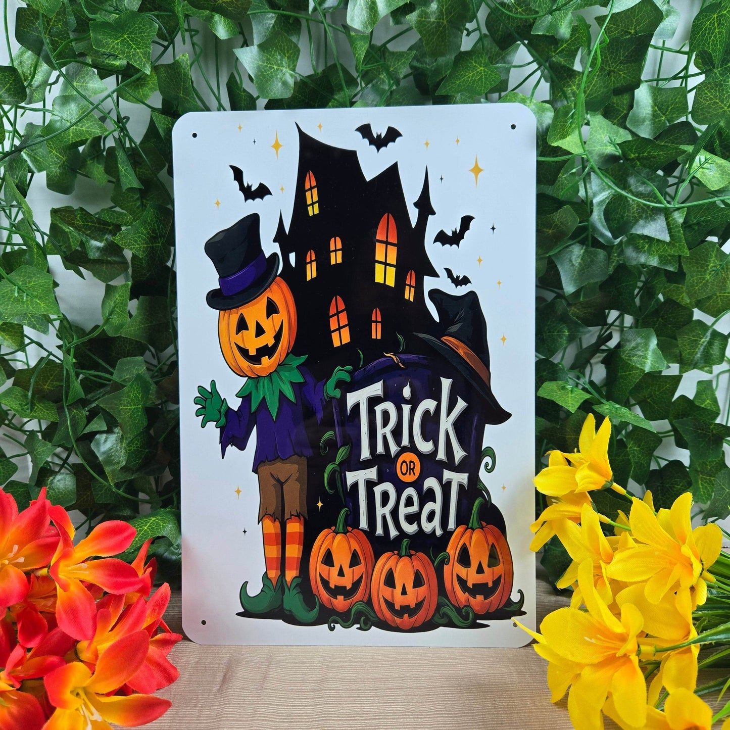 Cute and Spooky Halloween Signs (Multiple Designs and Sizes Available) - Vegas Custom Creations