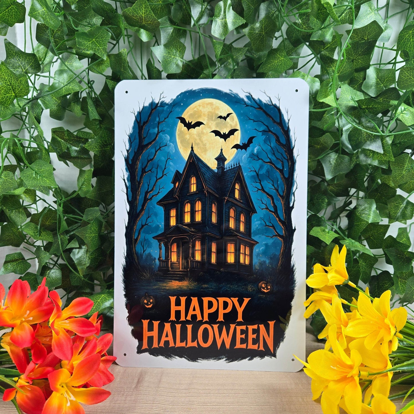 Halloween Sign Spooky and Cute (Multiple Designs and Sizes Available) - Vegas Custom Creations