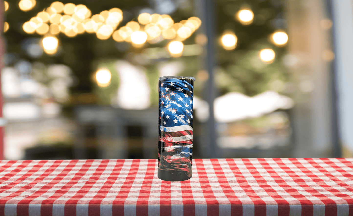 American Flag Tumbler - Vegas Custom Creations
