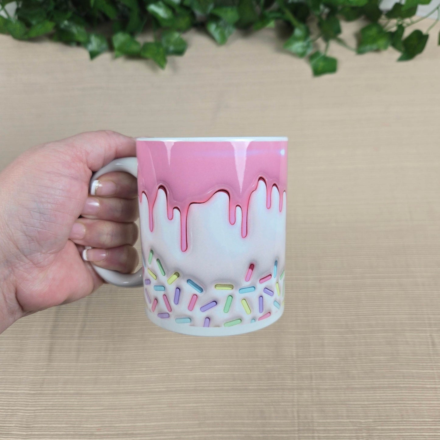 Inflated Icing and Sprinkles Coffee Mug - Vegas Custom Creations