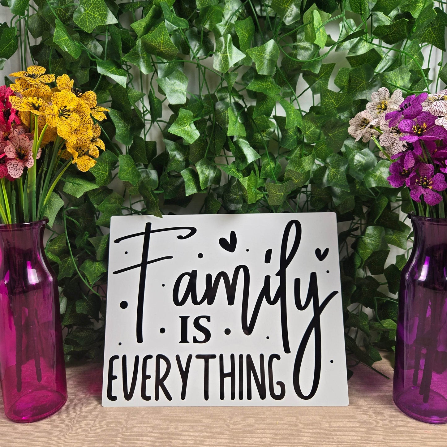 Family is Everything 8x10 Metal Sign - Vegas Custom Creations