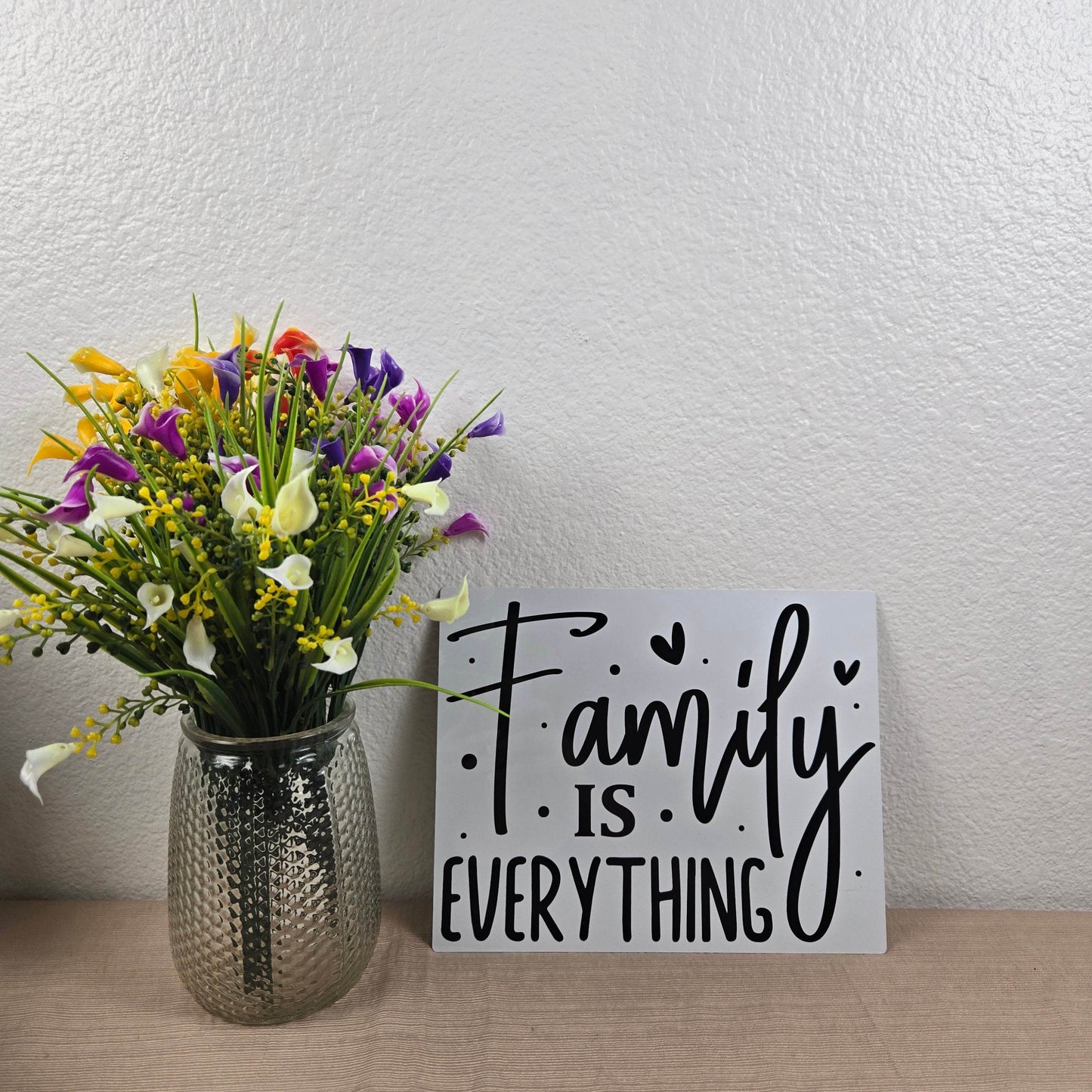 Family is Everything 8x10 Metal Sign - Vegas Custom Creations