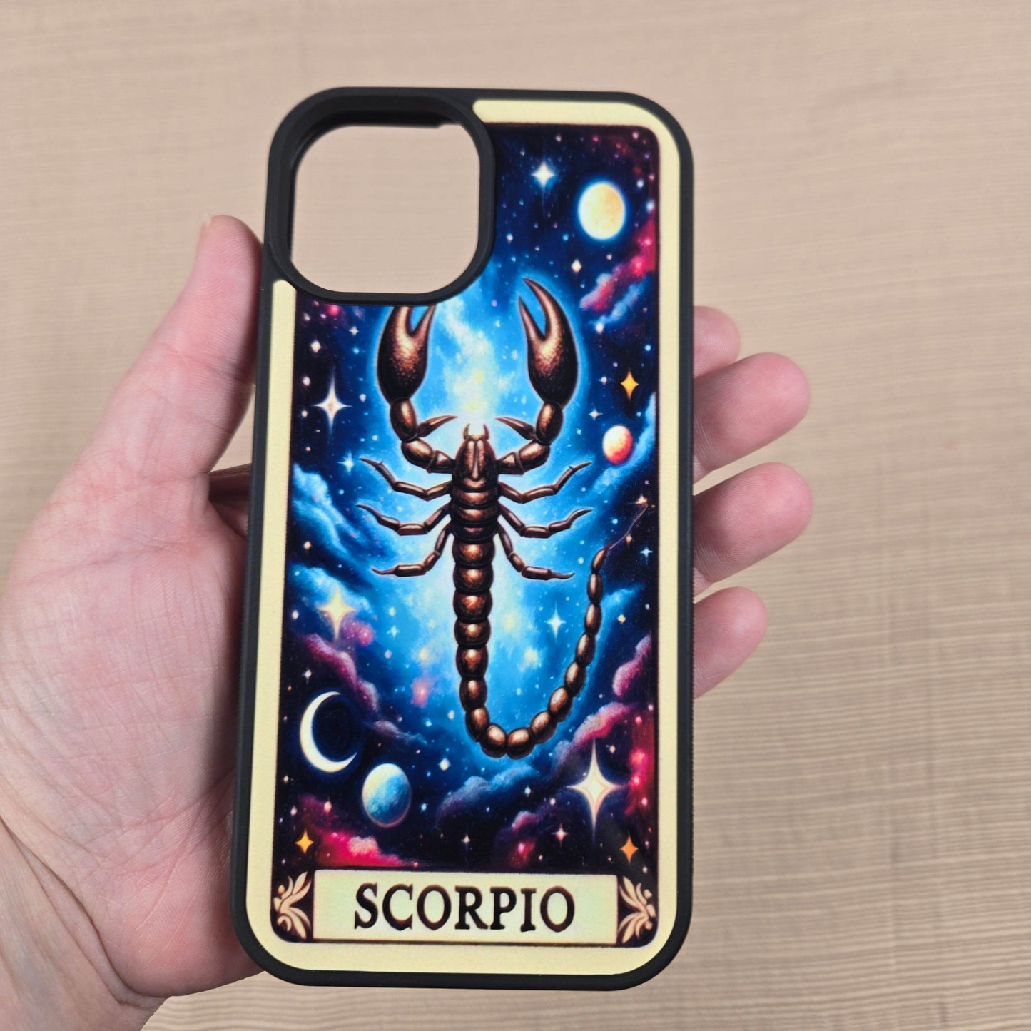 iPhone 15 Tarot Zodiac cell phone case (Multiple designs available) - Vegas Custom Creations