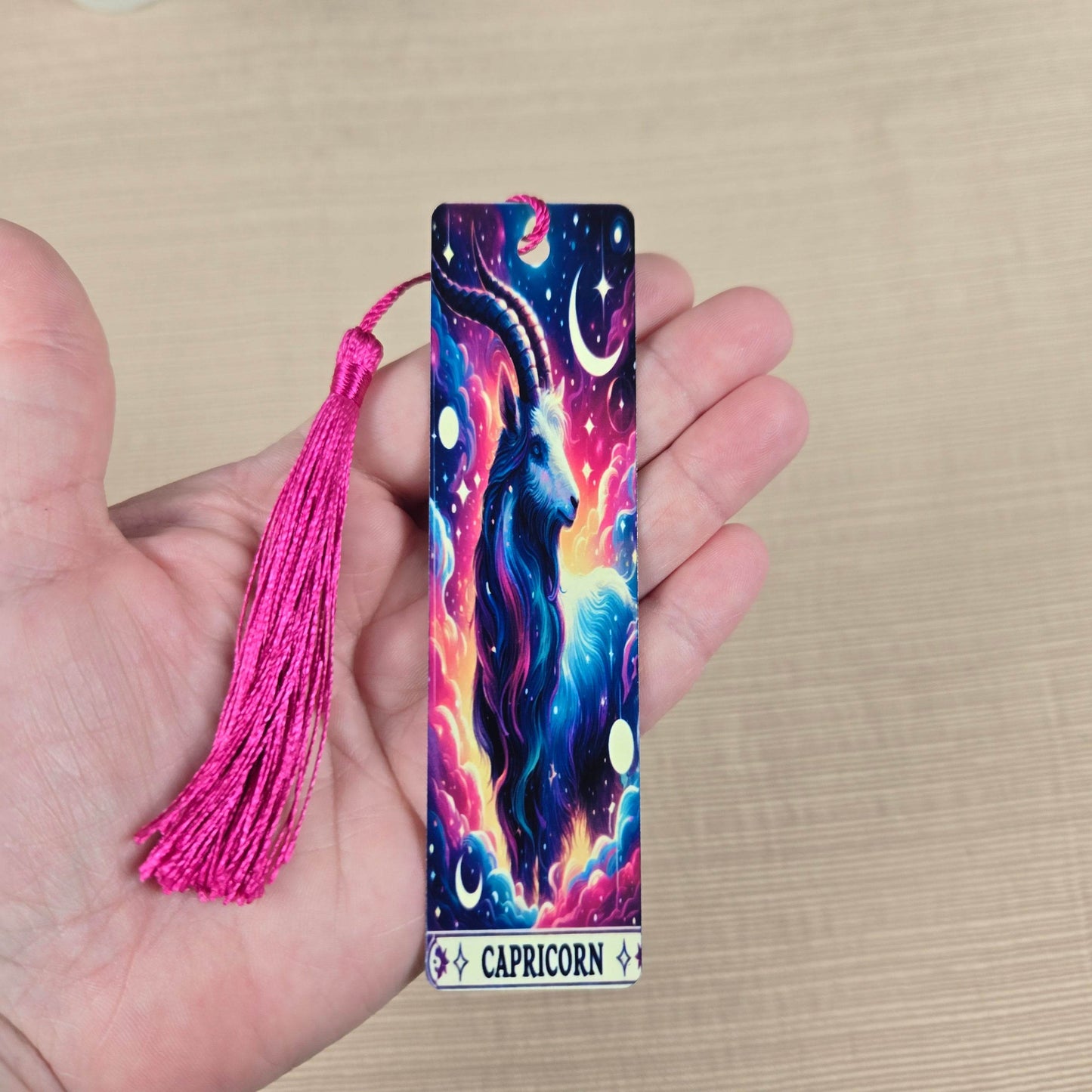Tarot Zodiac Aluminum Bookmark (Multiple Designs Available) - Vegas Custom Creations