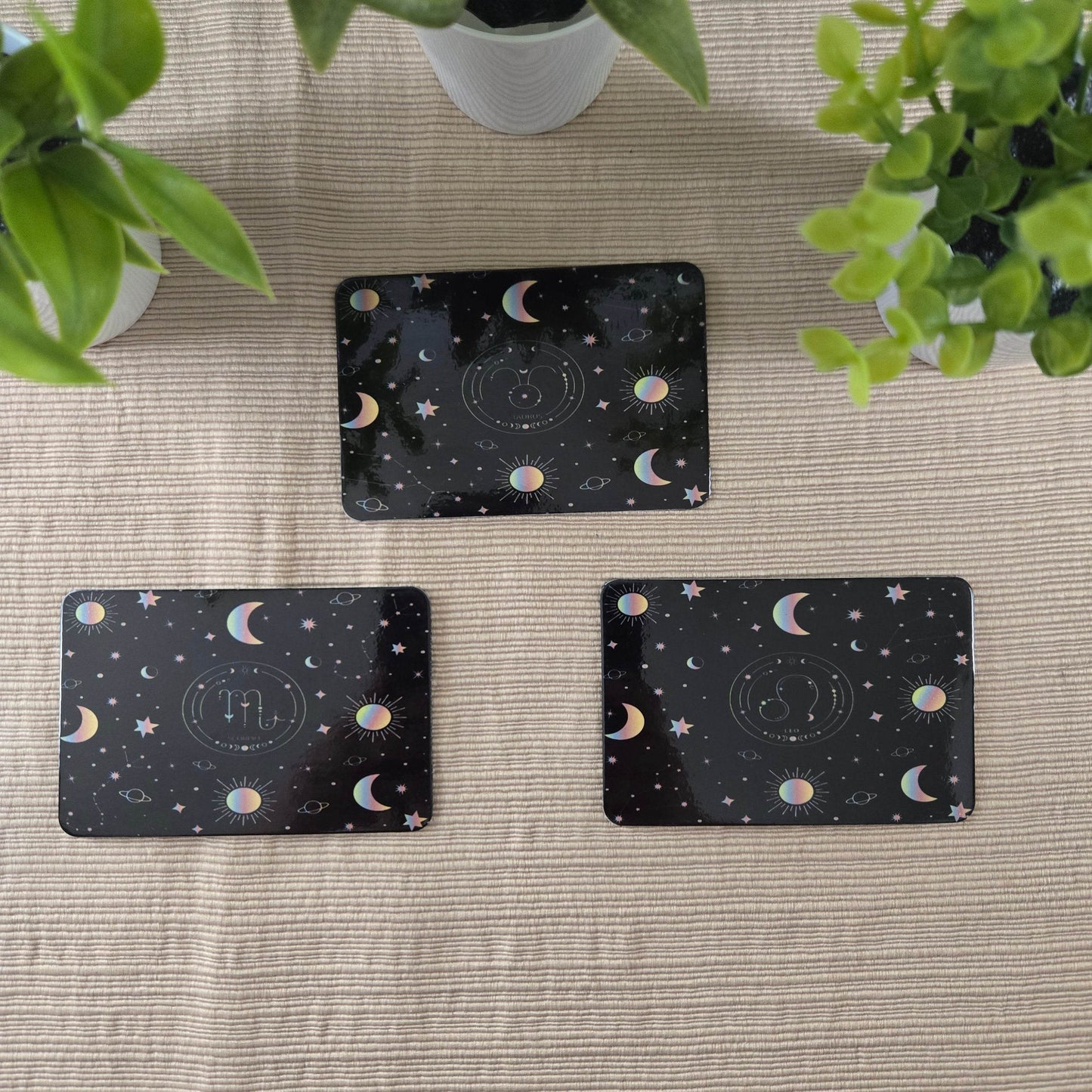 Zodiac Stars, Sun and Moon Refrigerator Magnet (Multiple Designs Available) - Vegas Custom Creations