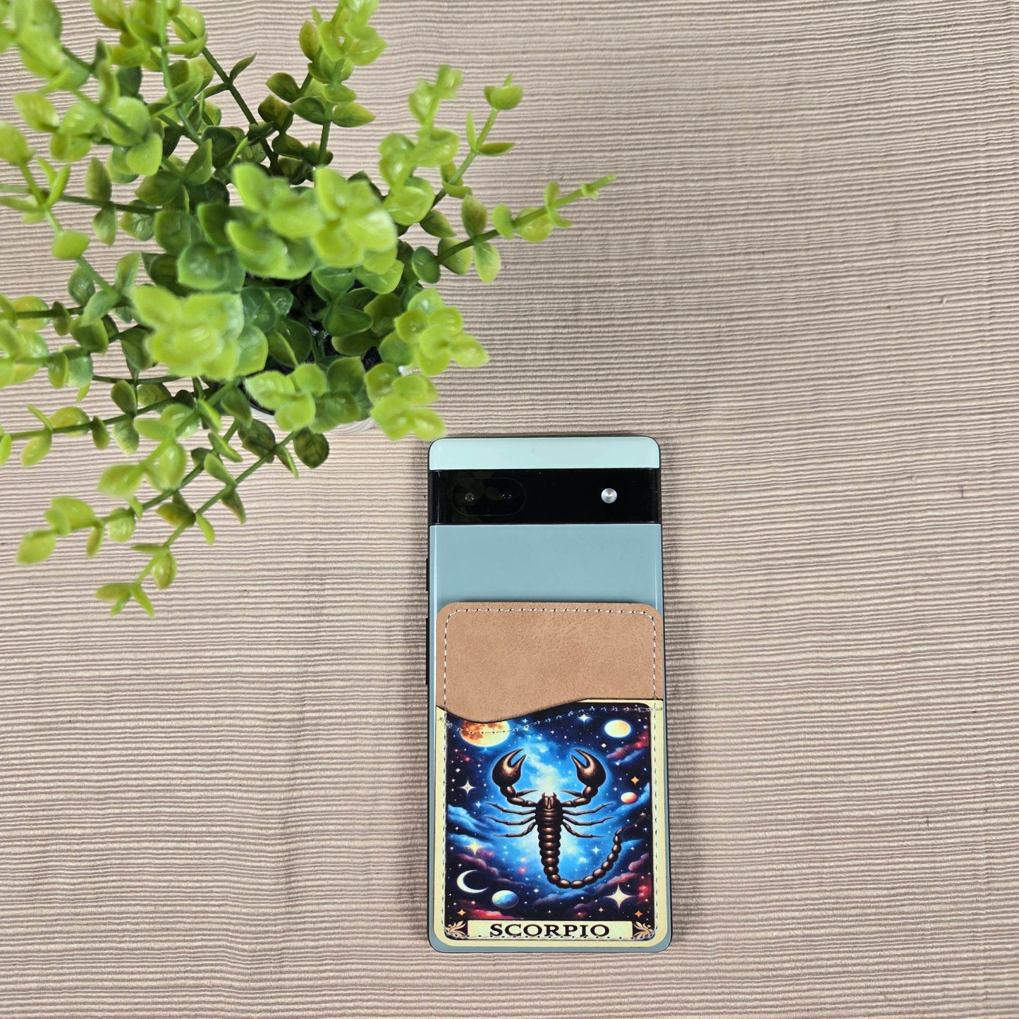 Tarot Zodiac Cell Phone Wallet (Multiple designs available) - Vegas Custom Creations