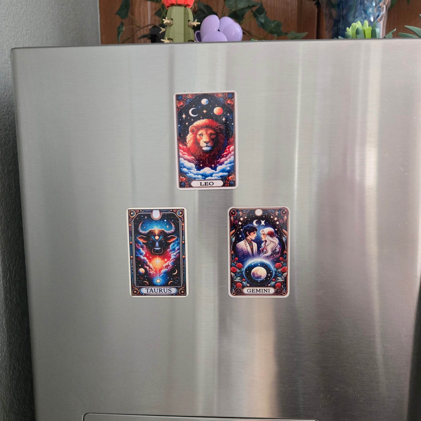 Tarot Zodiac Refrigerator Magnet (Multiple Designs Available) - Vegas Custom Creations
