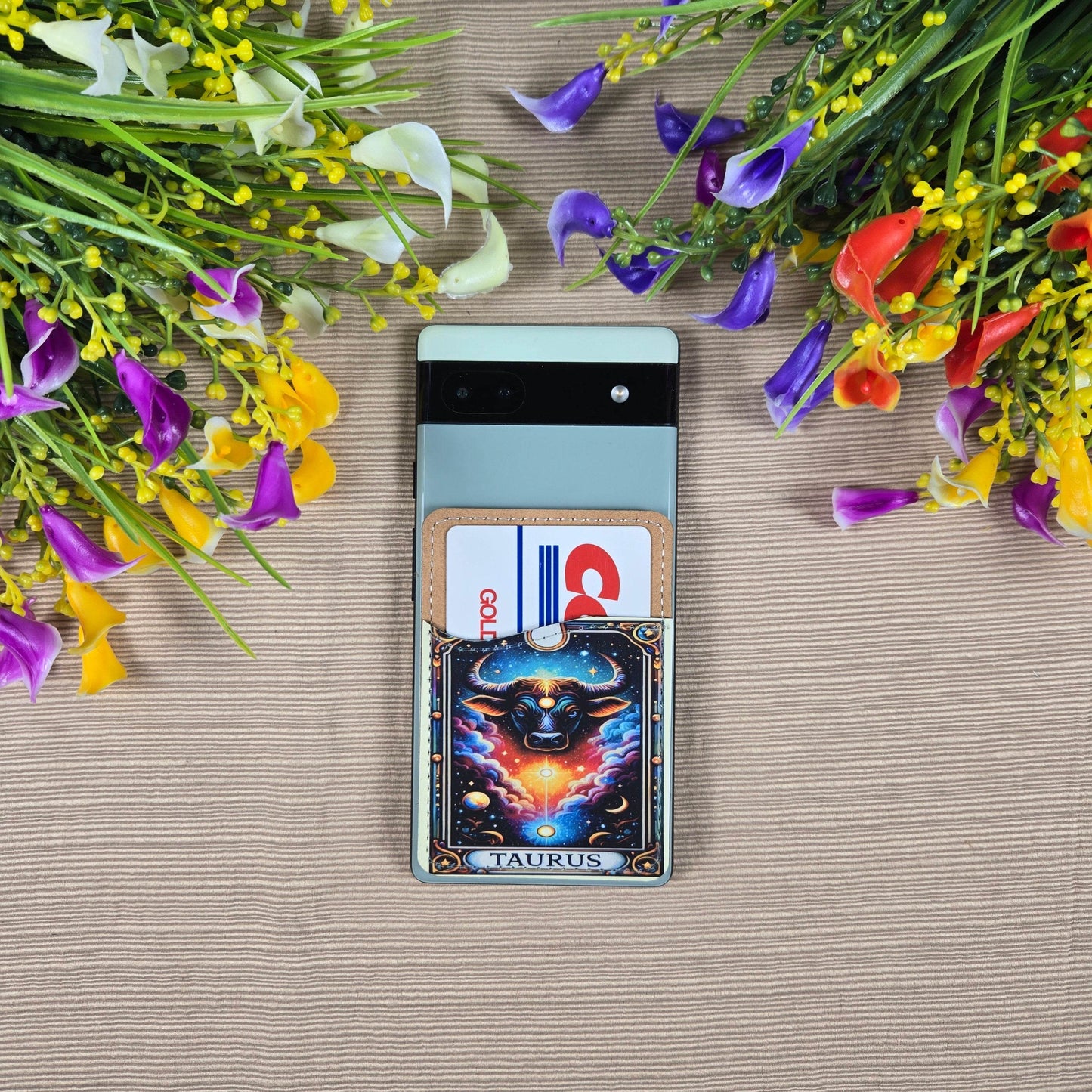 Tarot Zodiac Cell Phone Wallet (Multiple designs available) - Vegas Custom Creations