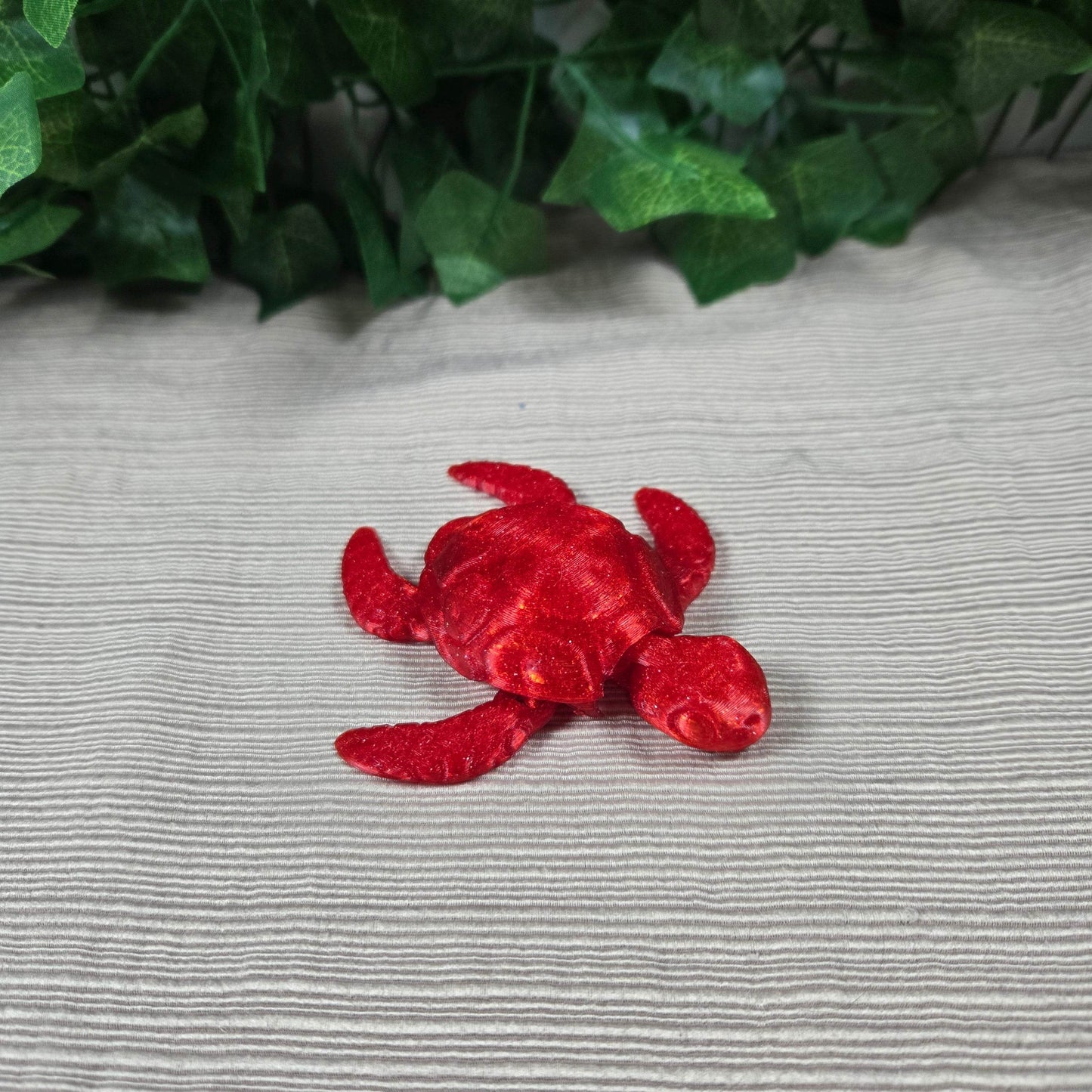 Cute Flexible 3D Printed Turtle, Multiple Color Options Available - Vegas Custom Creations