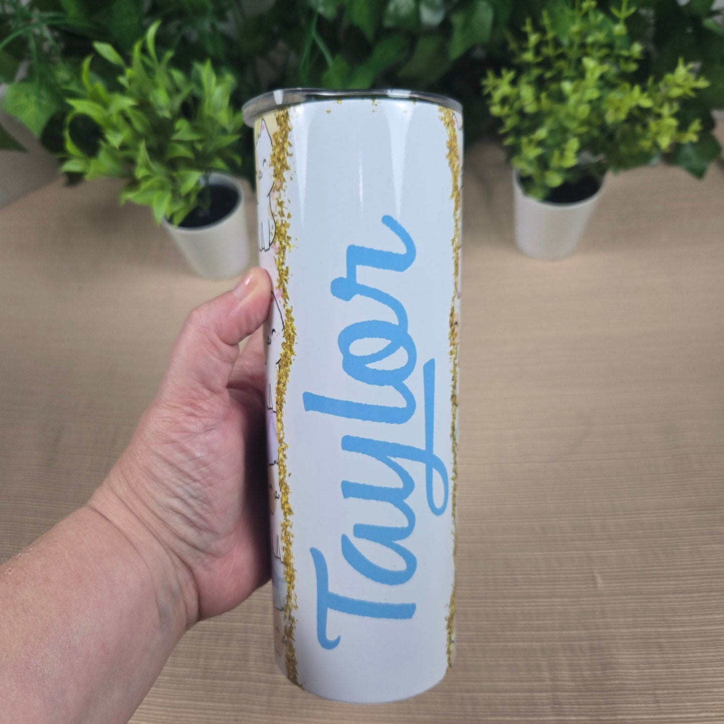 Personalized Cat Tumbler - Vegas Custom Creations