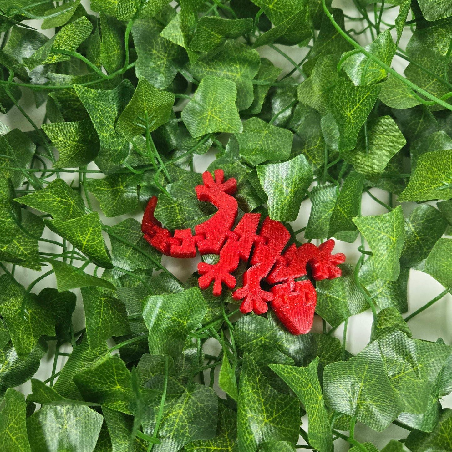 Cute Flexible 3D Printed Gecko, Multiple Color Options Available