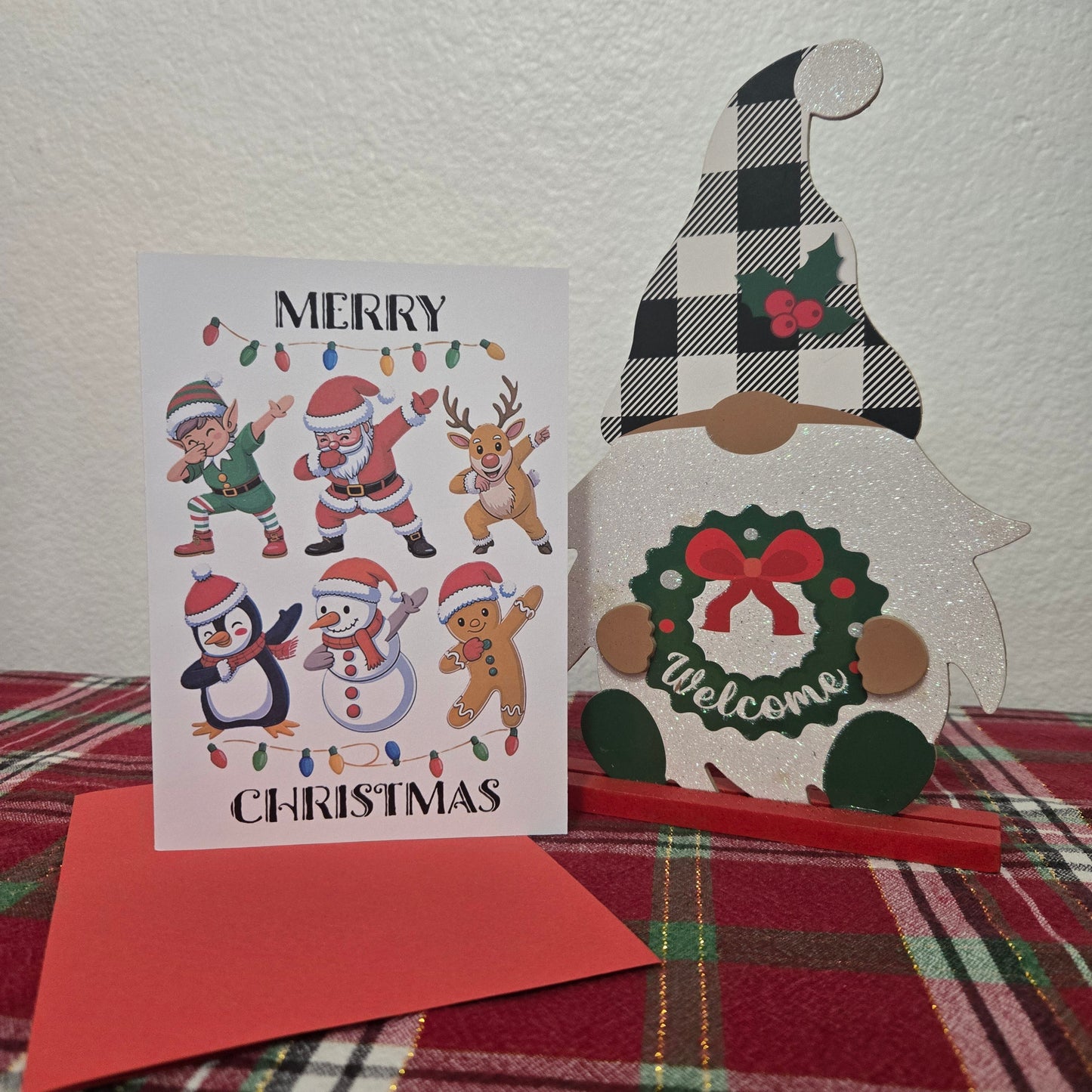 Dancing Dabbing Christmas Card