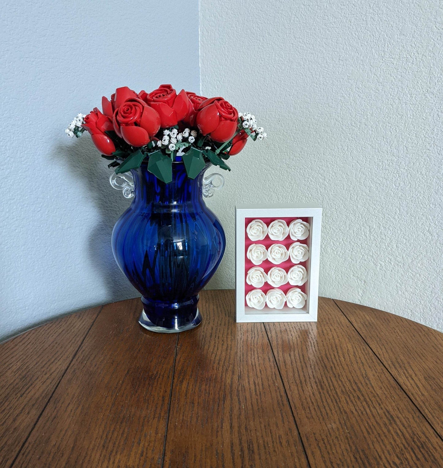 Dozen Roses Shadow Box Multiple colors available - Vegas Custom Creations