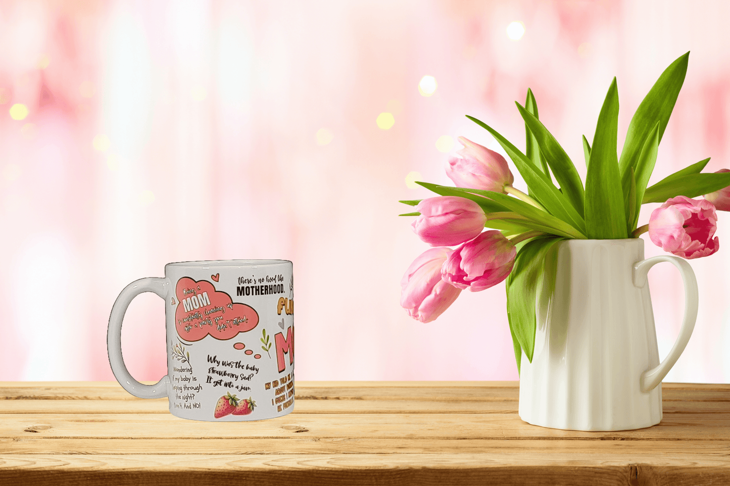 Funny Sarcastic Mom Jokes Mug - Vegas Custom Creations