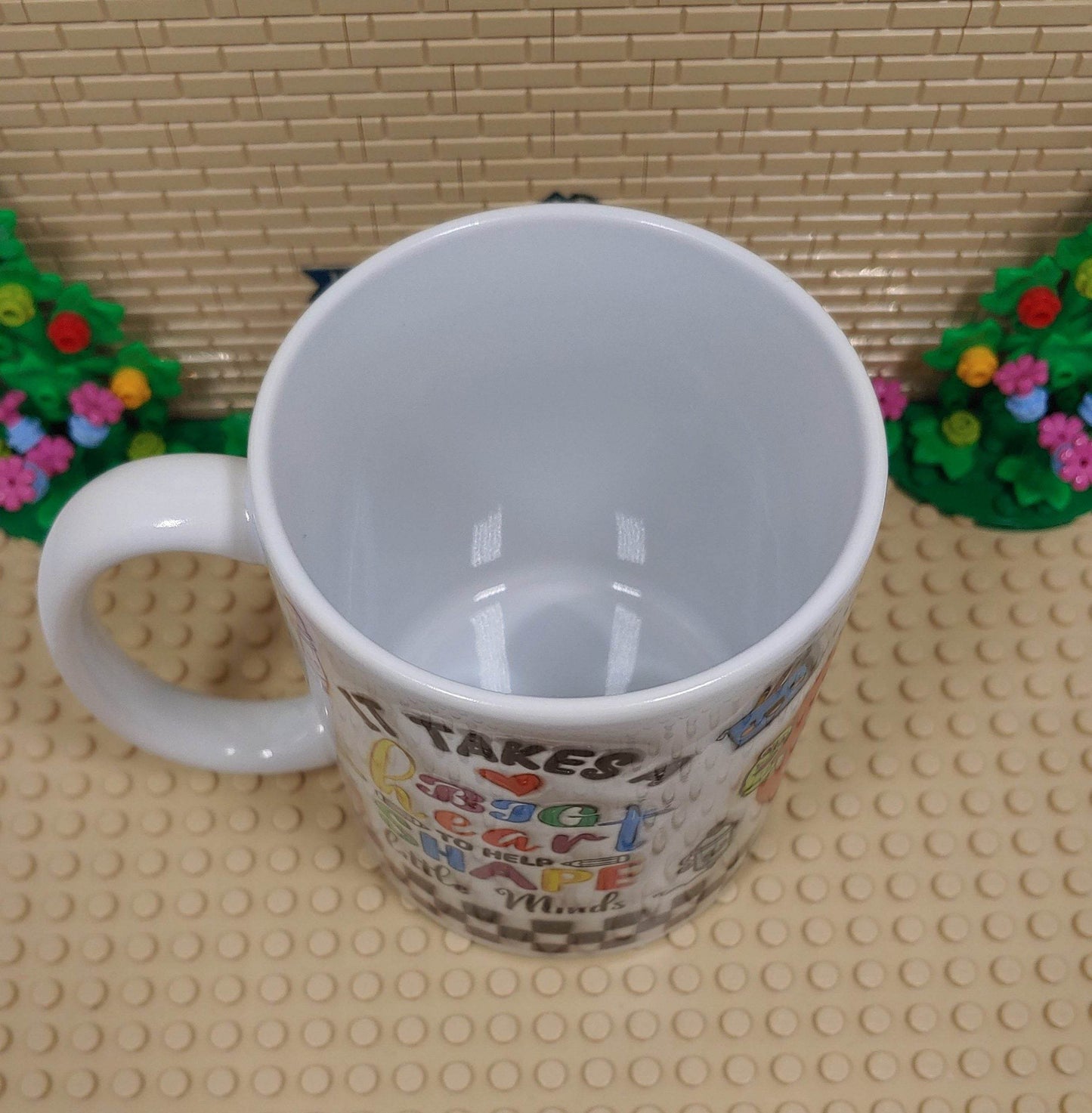 Inflated Teacher Themed Coffee Mug - Vegas Custom Creations