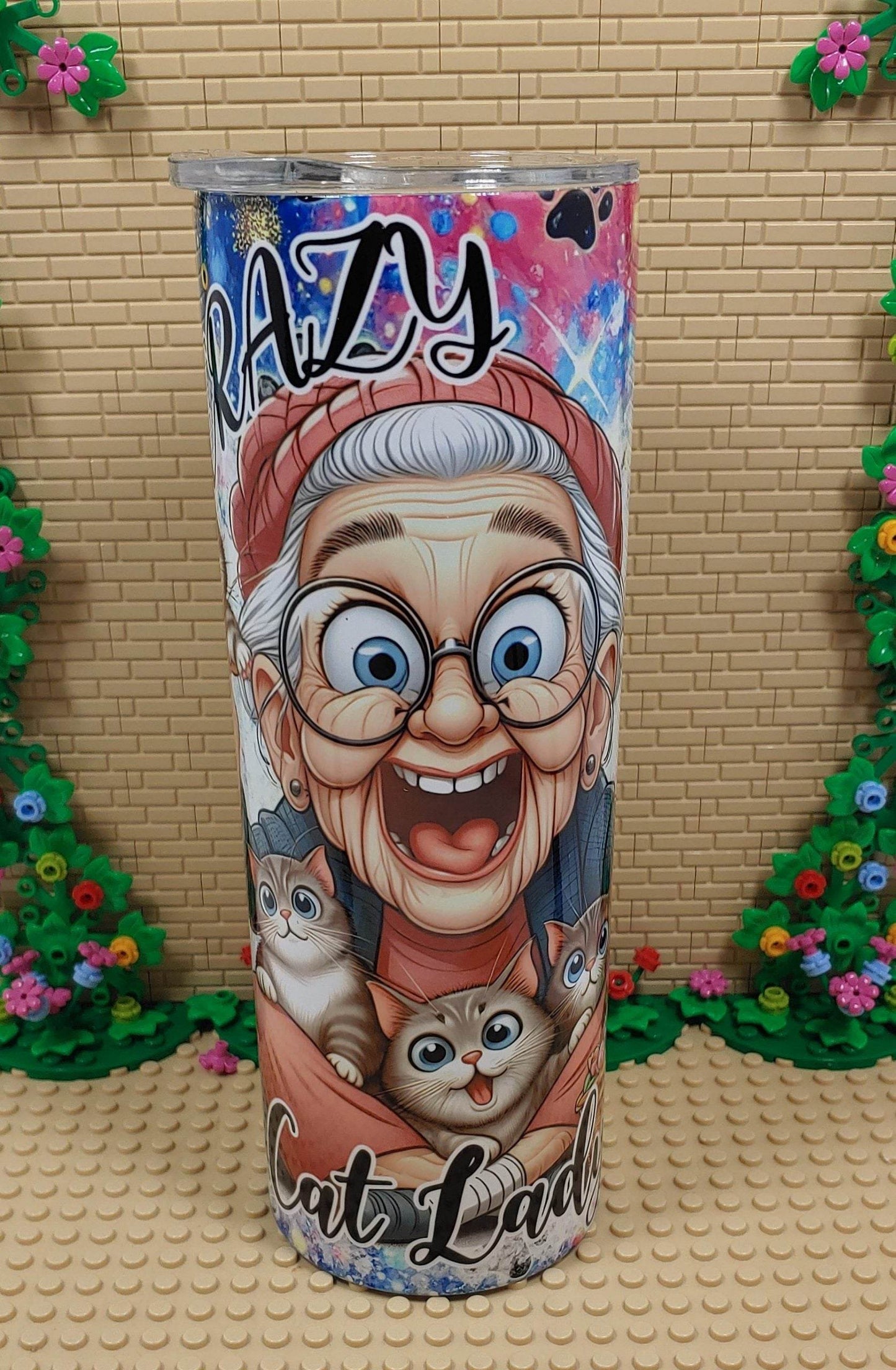 Crazy Cat Lady Tumbler - Vegas Custom Creations