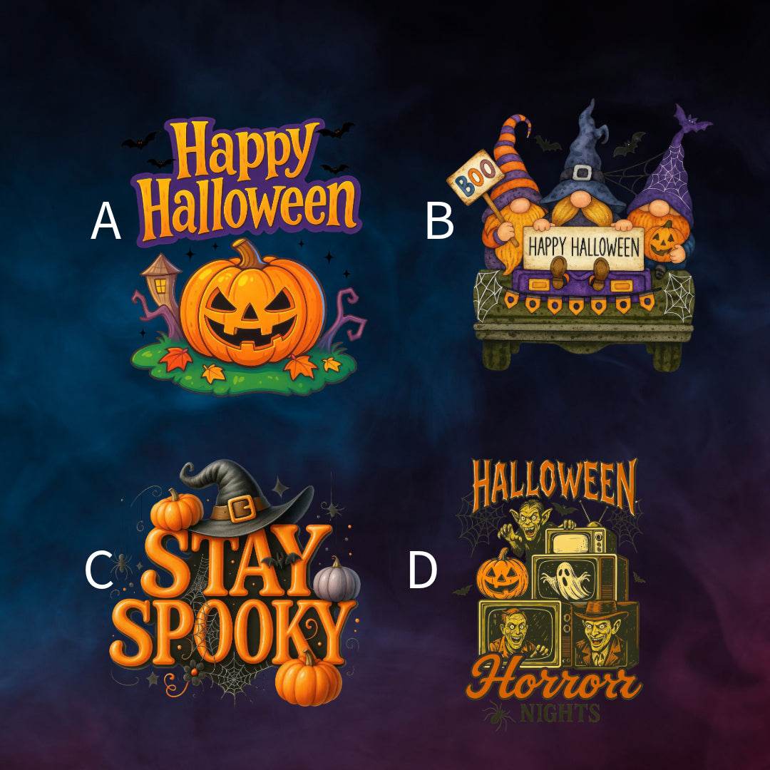Spooky and Cute Halloween Sign (Multiple Designs and Sizes Available) - Vegas Custom Creations