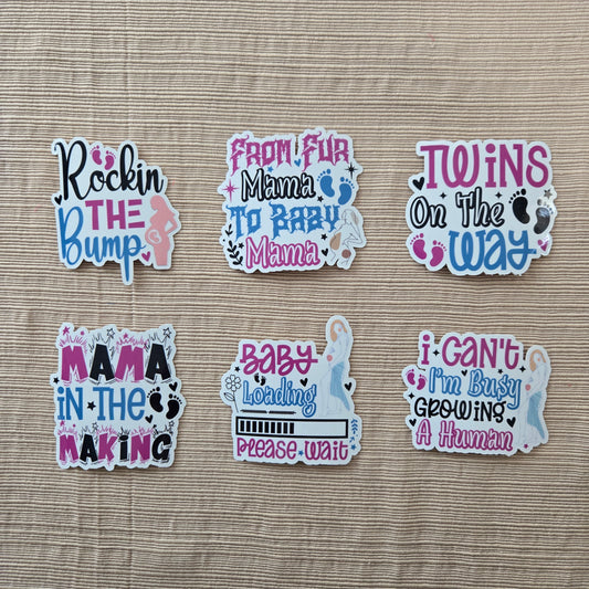 Pregnancy Humor Stickers