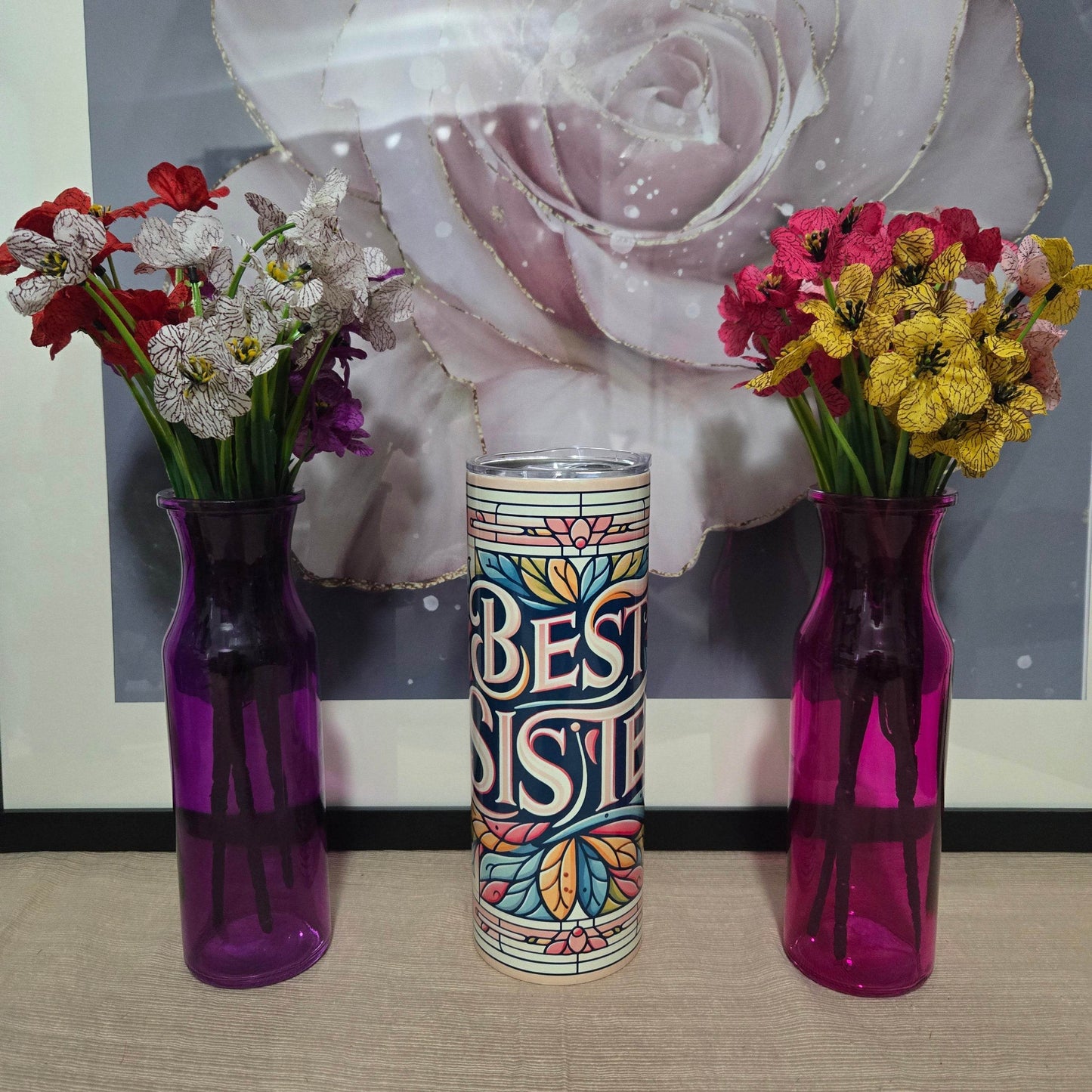 Best Sister Tumbler - Vegas Custom Creations