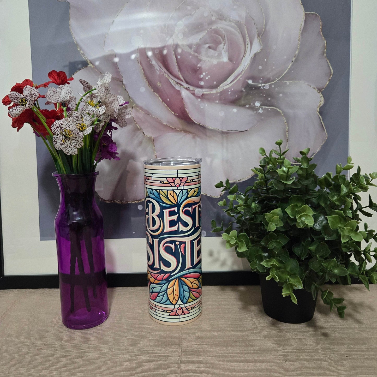 Best Sister Tumbler - Vegas Custom Creations
