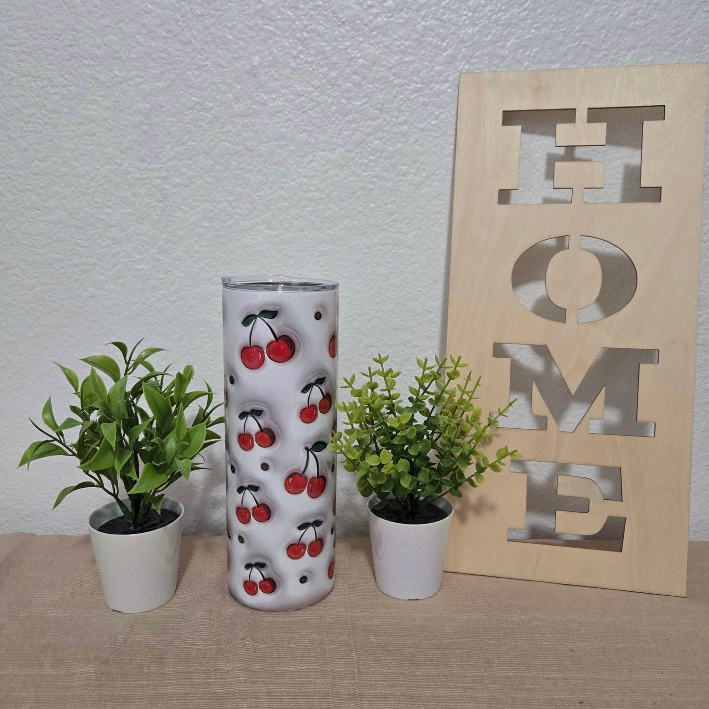 Cherry Inflated Tumbler - Vegas Custom Creations