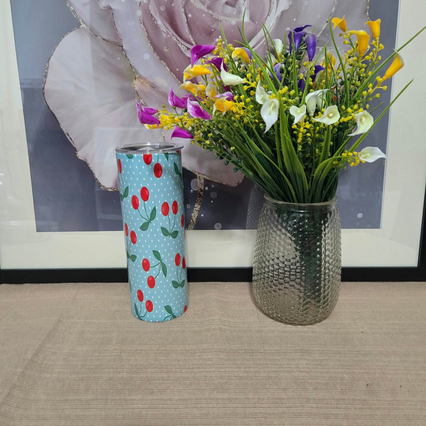 Retro Cherry Tumbler - Vegas Custom Creations