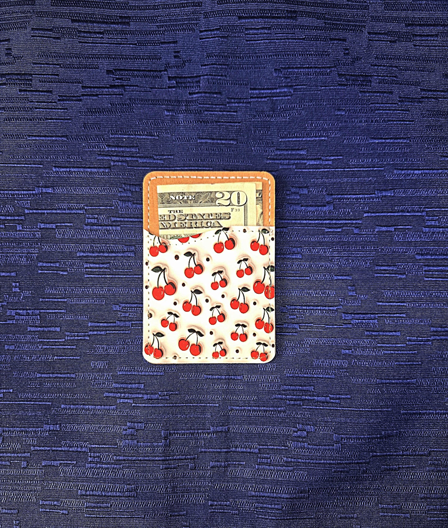 Cute Adhesive Cell Phone Wallets (Multiple designs available) - Vegas Custom Creations