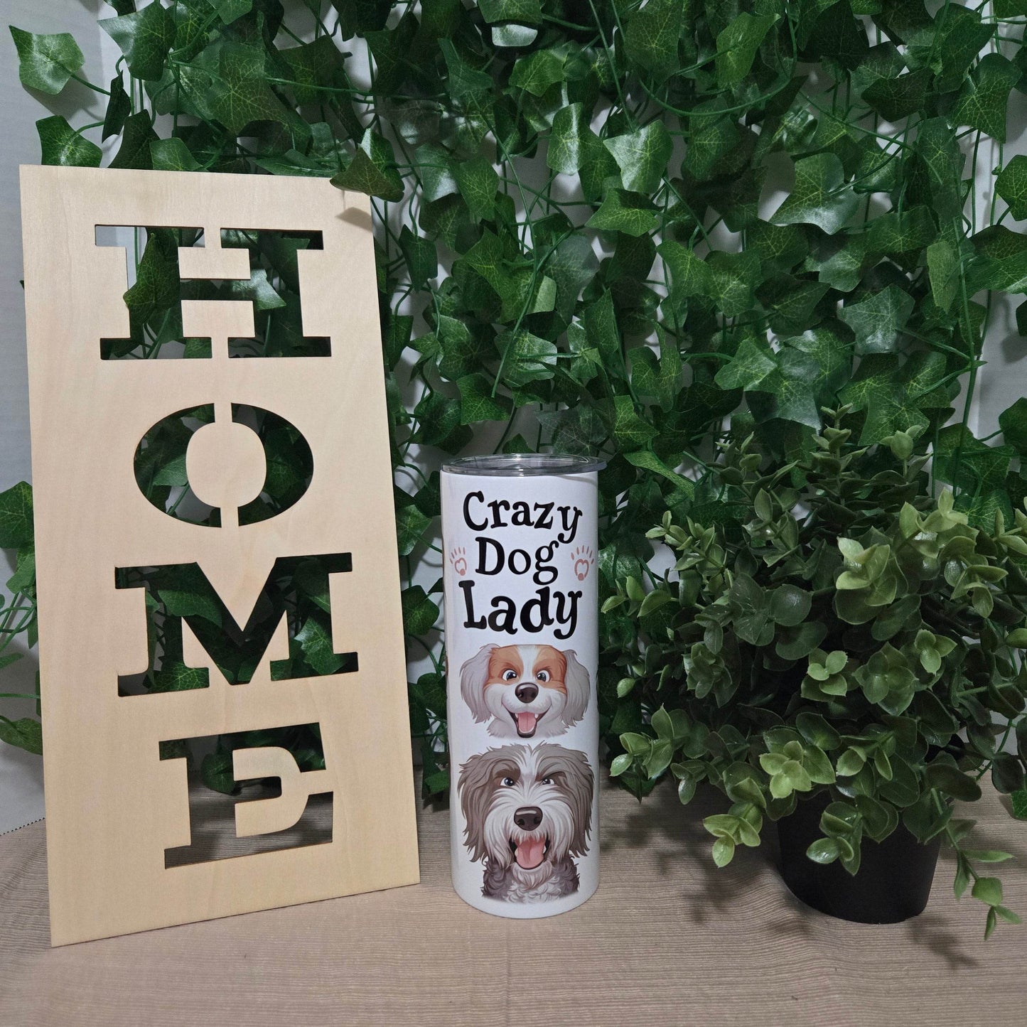 Crazy Dog Lady Tumbler - Vegas Custom Creations