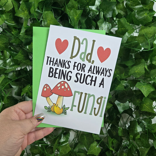 Dad Fungi Birthday Card
