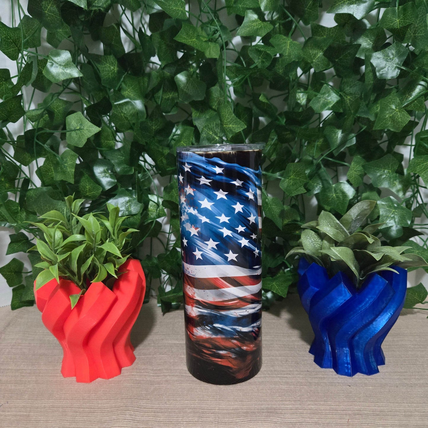 American Flag Tumbler - Vegas Custom Creations