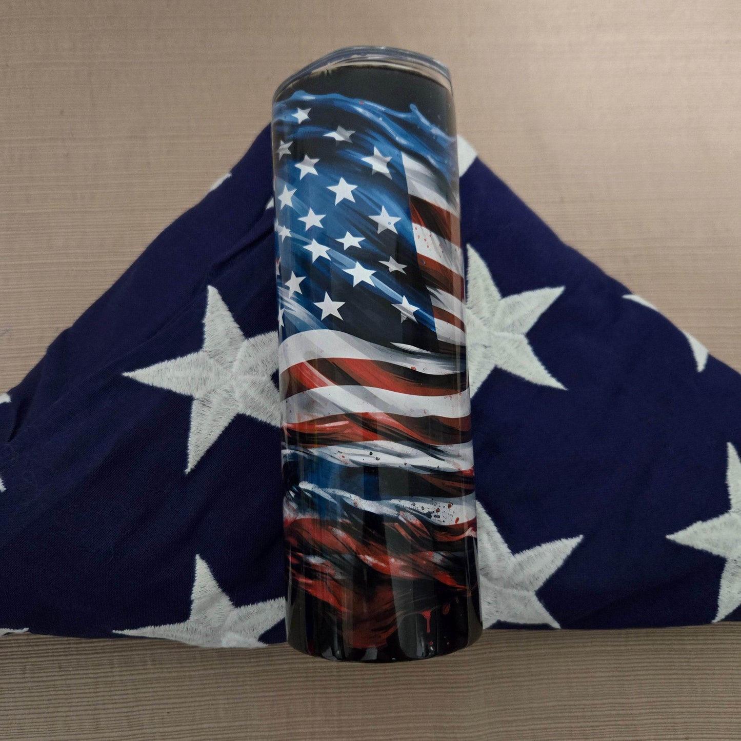 American Flag Tumbler - Vegas Custom Creations