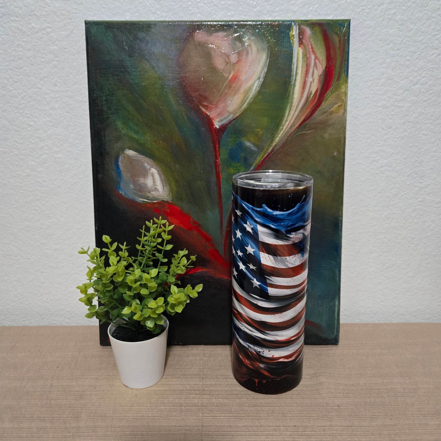 American Flag Tumbler - Vegas Custom Creations