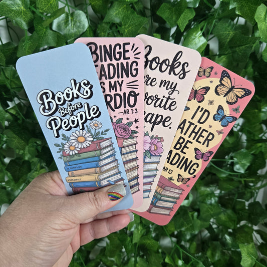 Funny Reading Bookmarks