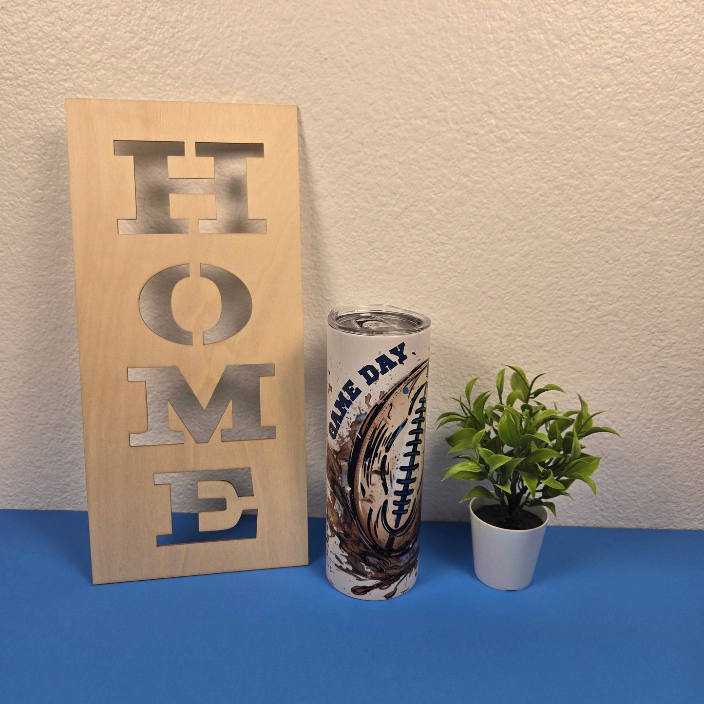 Game day football Tumbler - Vegas Custom Creations