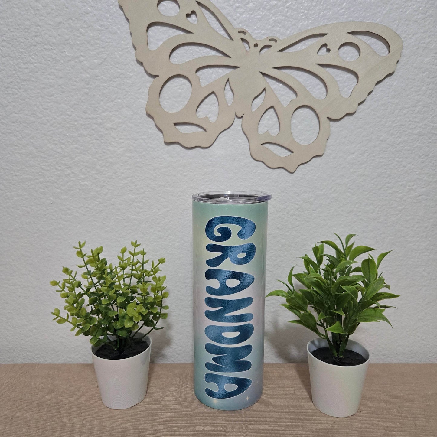Floral Grandma Tumbler - Vegas Custom Creations