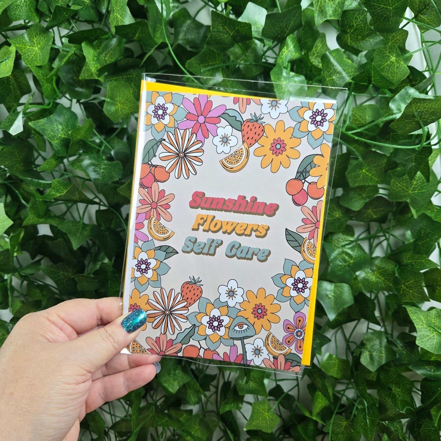 Groovy Get Well Soon Card