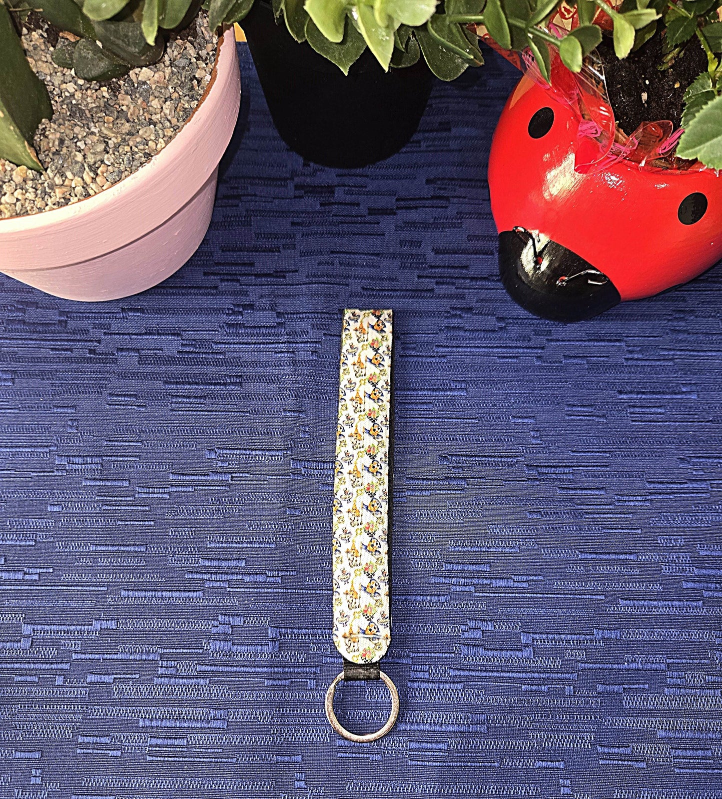 Alice Inspired Wristlet Key Chain (Multiple Designs Available) - Vegas Custom Creations