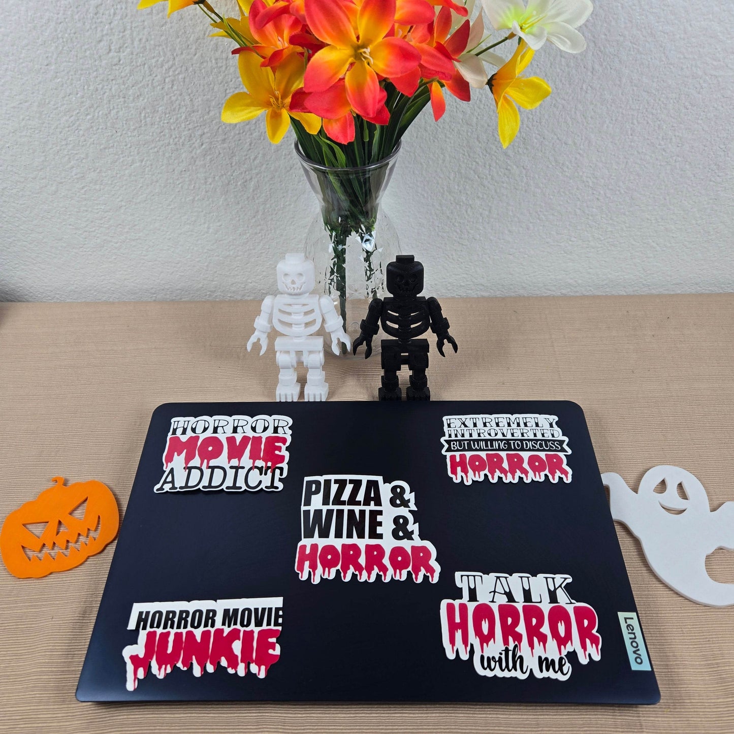 Horror Movie Lover Stickers - Vegas Custom Creations