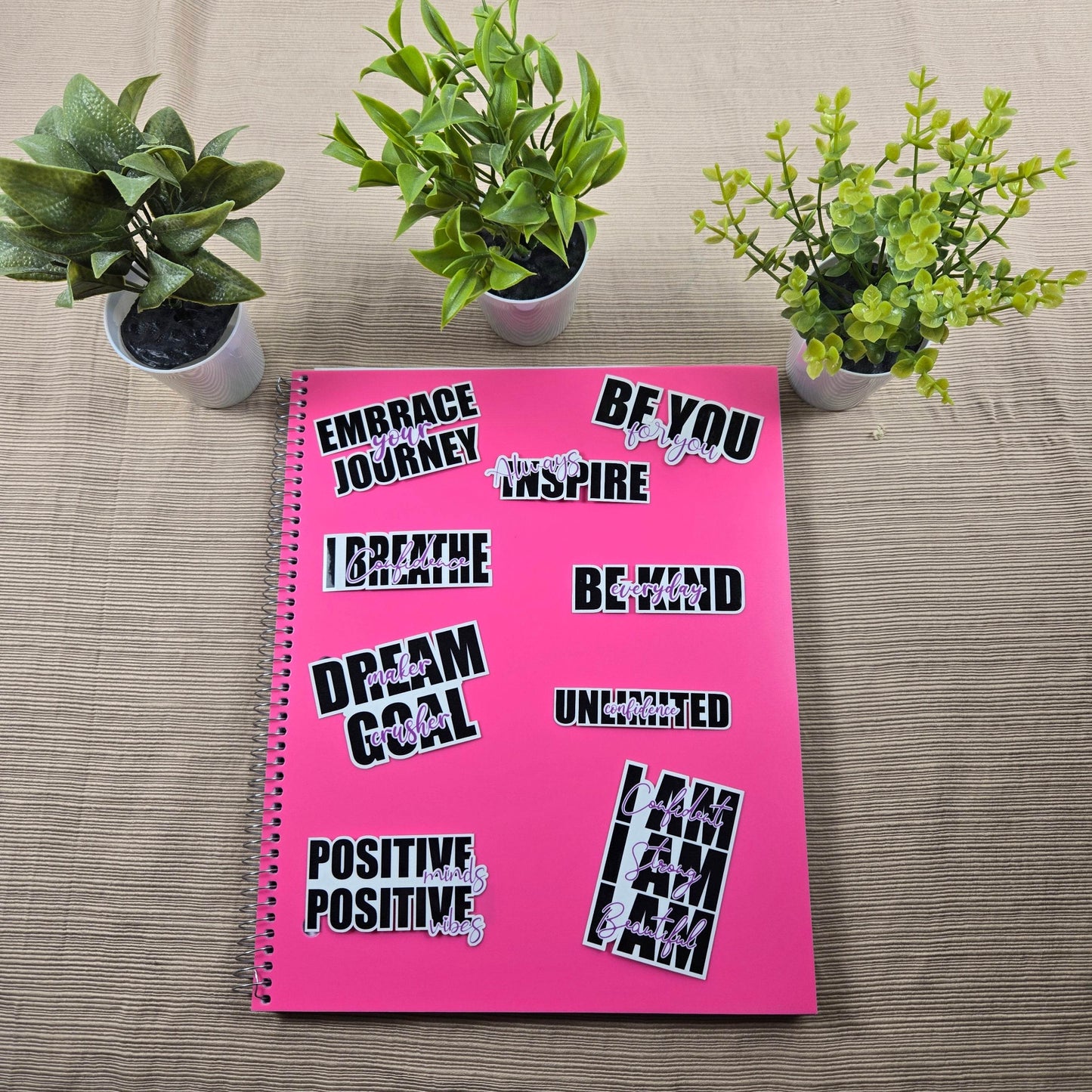 Cute Inspirational Stickers - Vegas Custom Creations