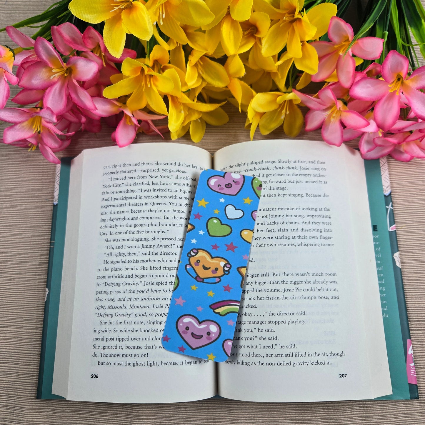 Kawaii Hearts & Stars Bookmarks