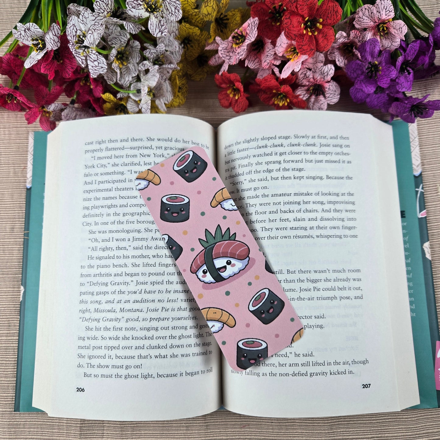 Kawaii Sushi Bookmarks