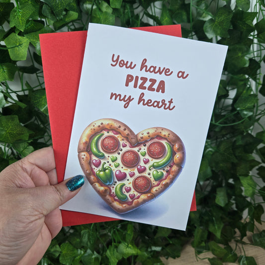 Pizza Love Card